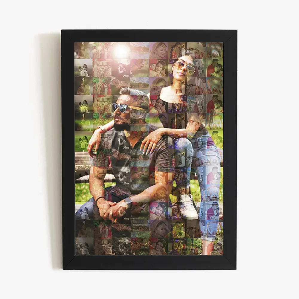 Personalized Mosaic Collage Photo Frames