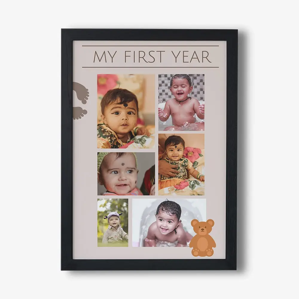 Personalized First Birthday Photo Frames
