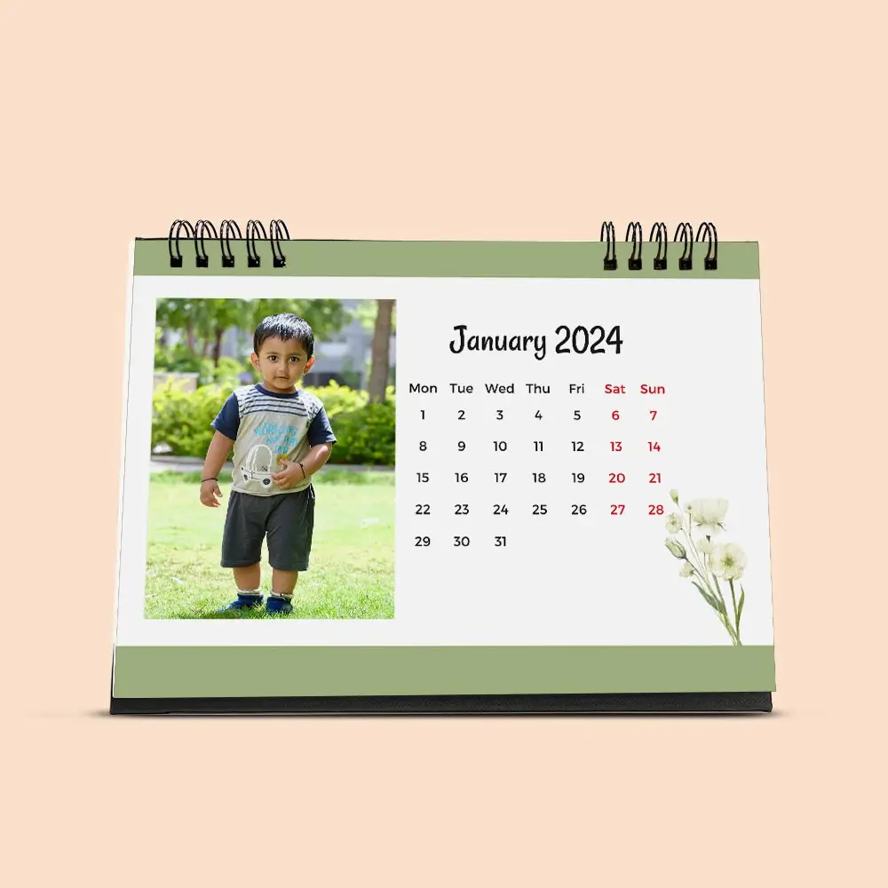 Express Delivery Personalized Desk Calendars 