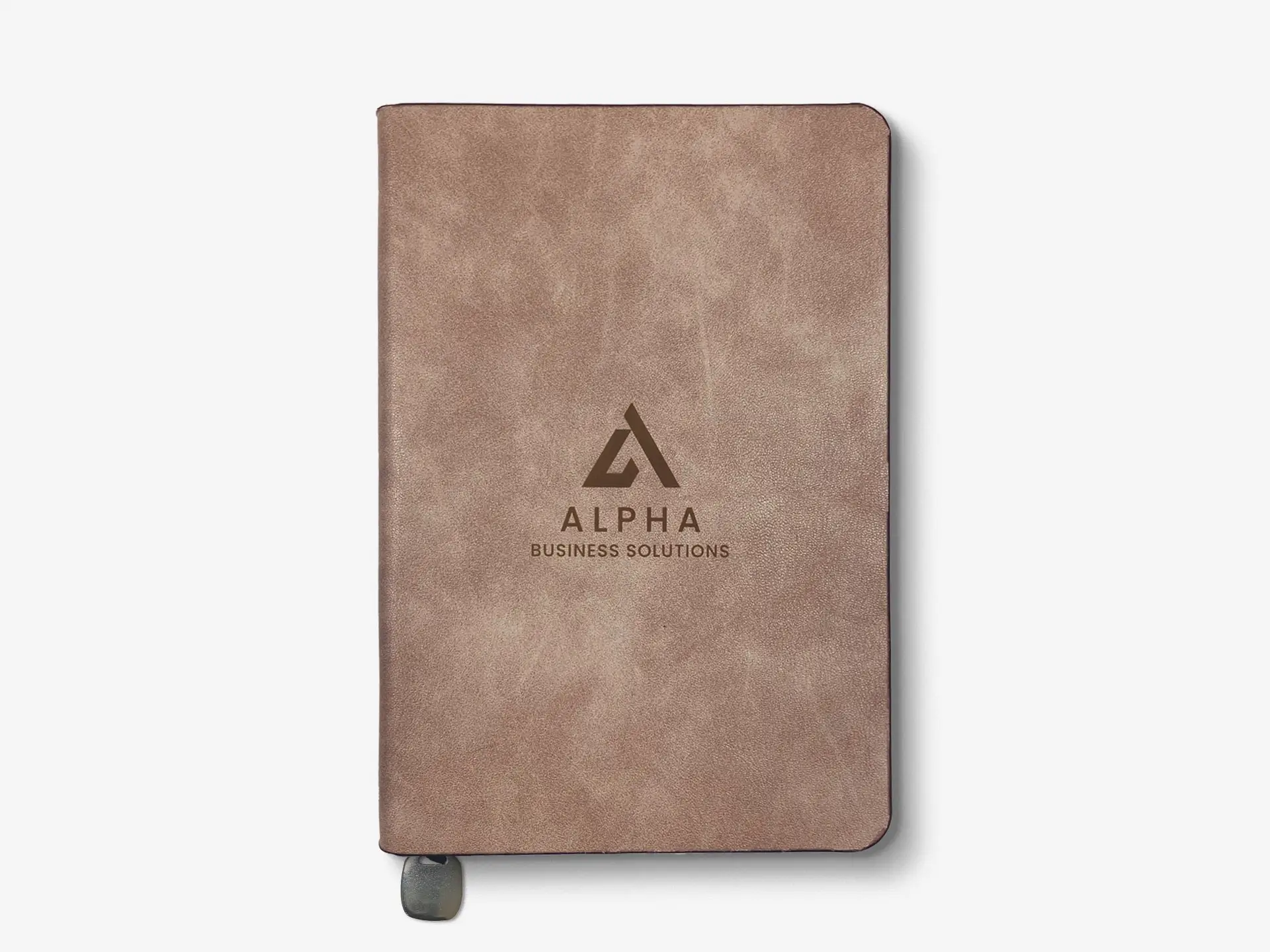 Rustic Sand Leatherette Diary