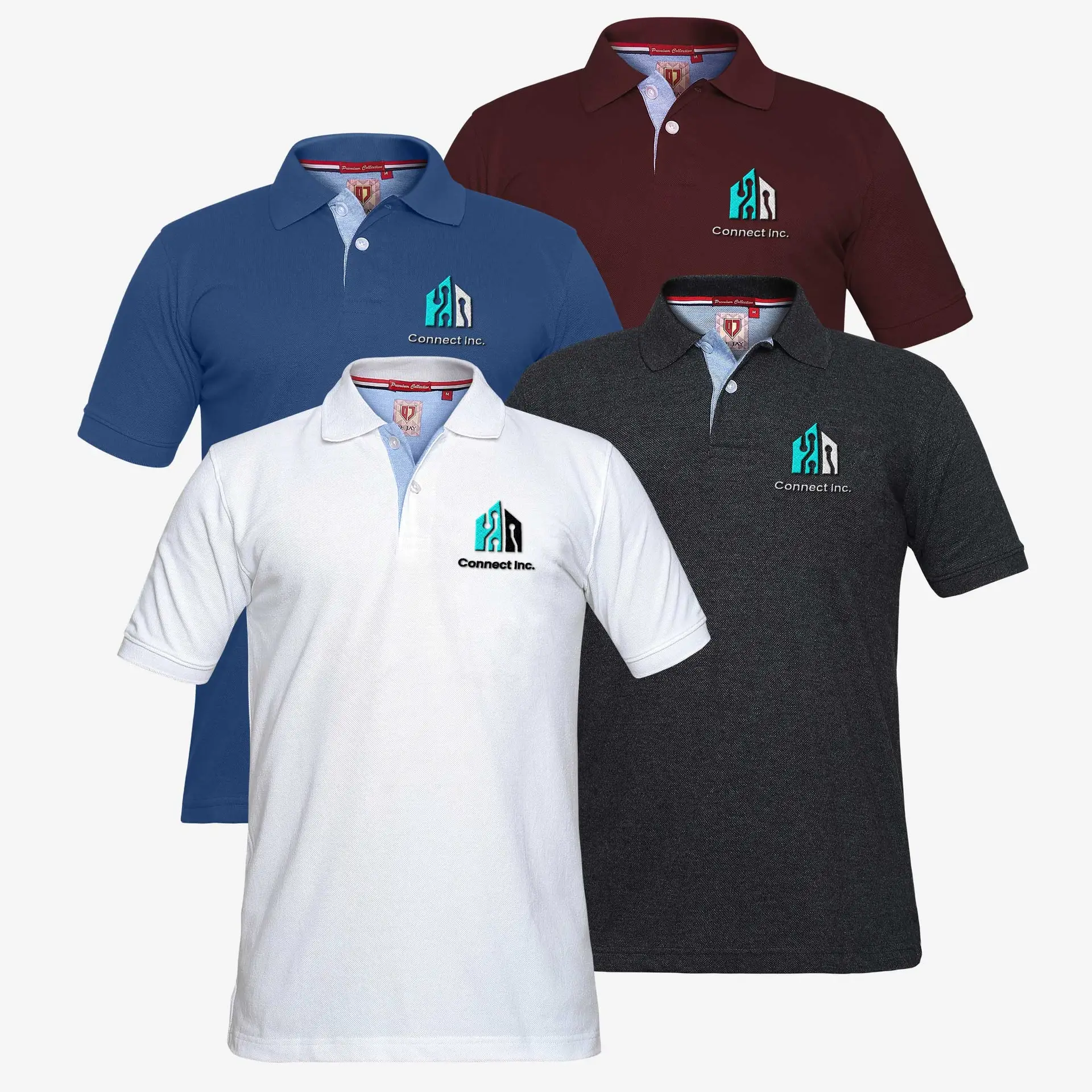Customized Embroidered Polo T-shirt