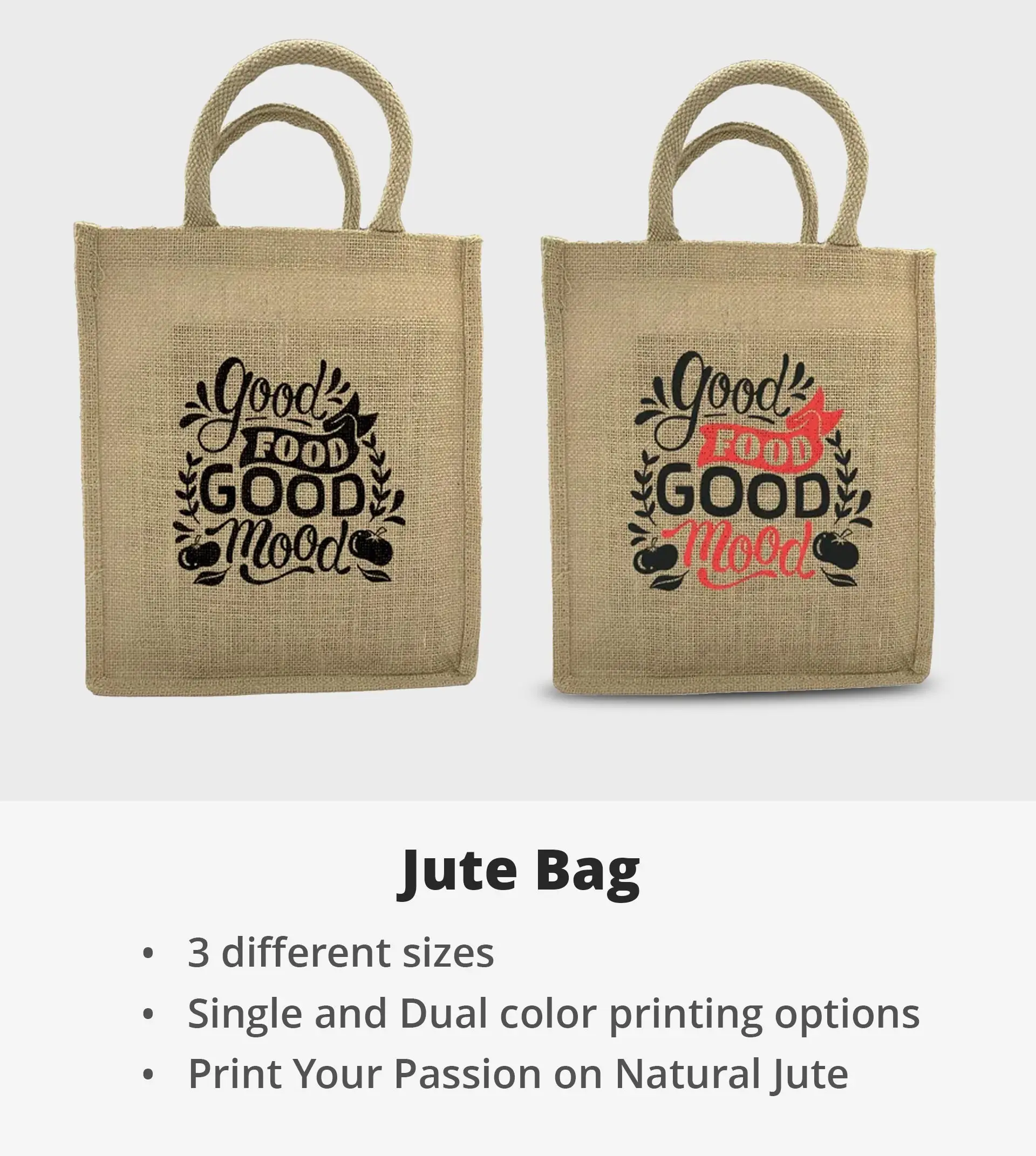 Custom Printed Jute Bag