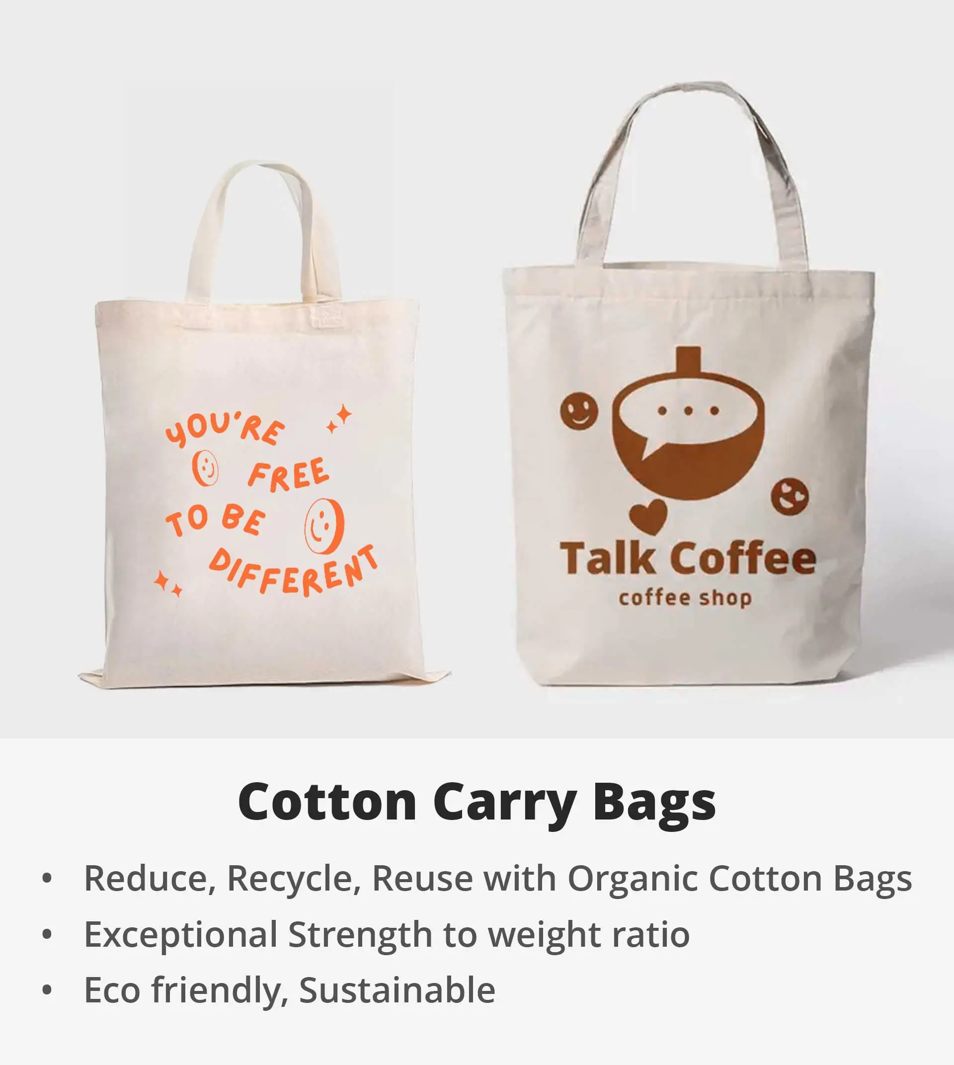 Cotton carry bag