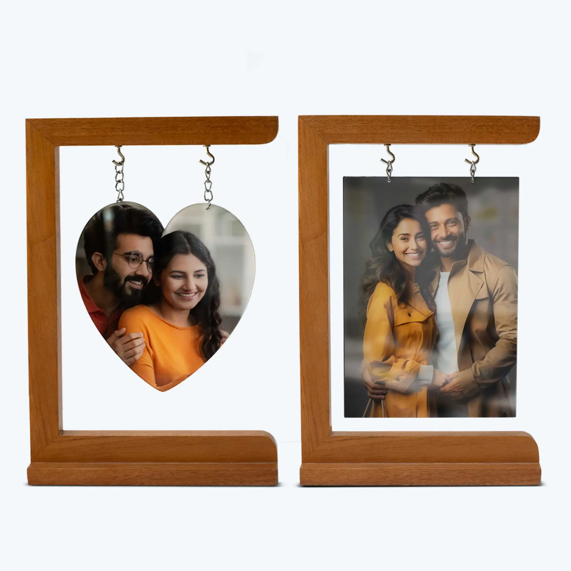 Photo Pendant Wooden Stand