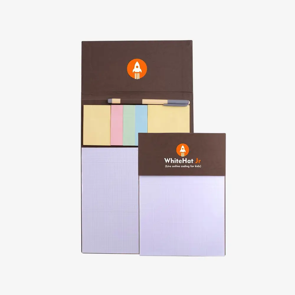 Conference Notepad with Sticky Notes