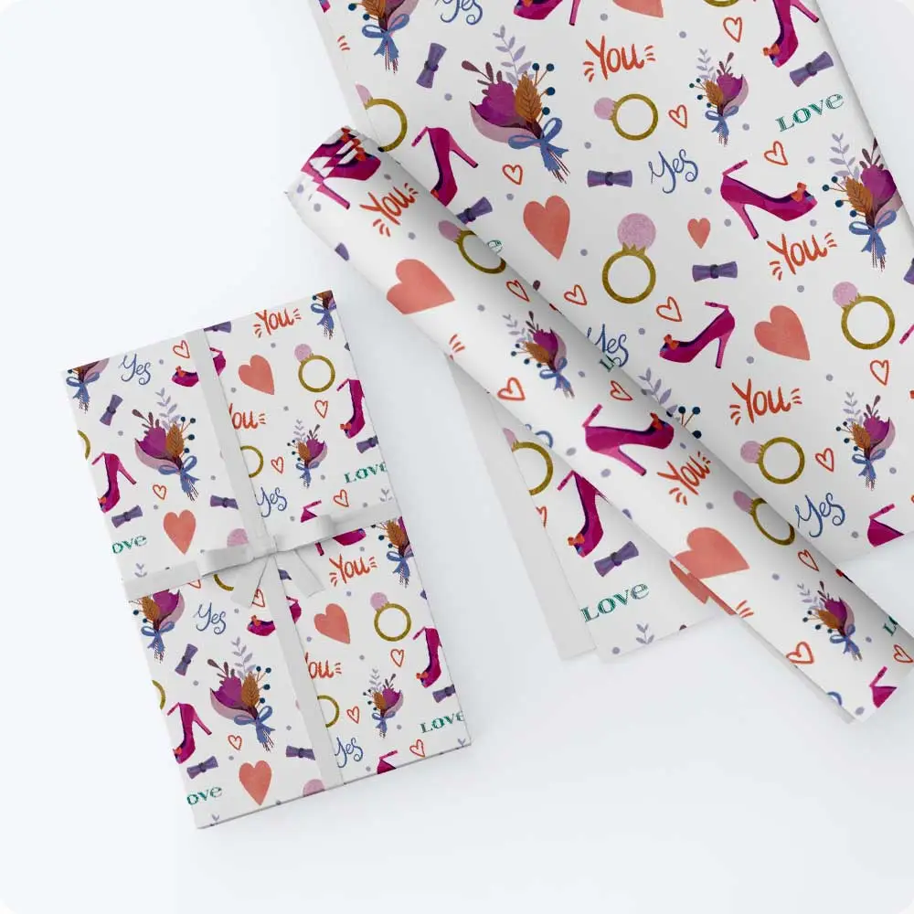 Custom Gift Wrapping Papers