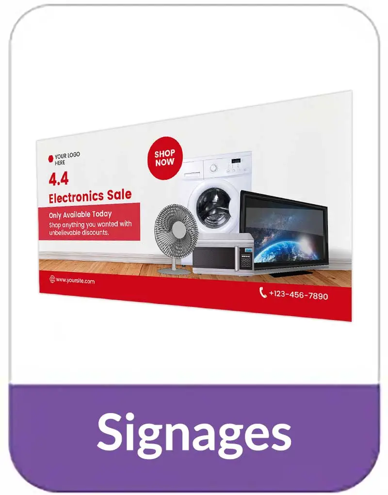 Customized Signages